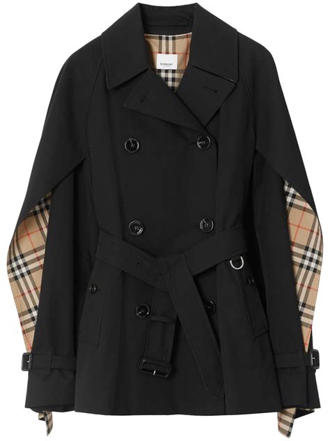 Burberry Capes in Black 